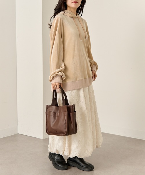 セール】【SETUP7】見やすく収納サイドポケットトート SNBD（トート