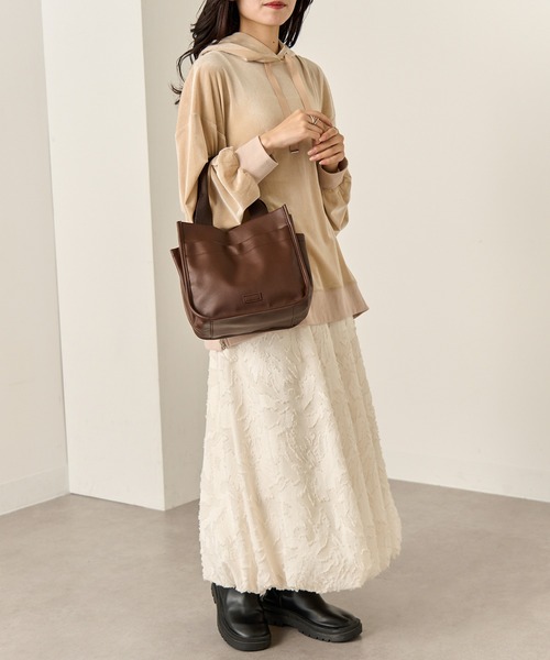 セール】【SETUP7】見やすく収納サイドポケットトート SNBD（トート