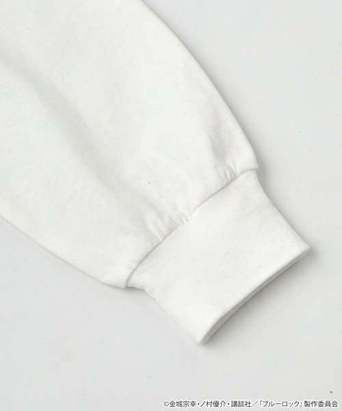 MONO-MART(モノマート)の「【ブルーロック】別注 グラフィティ/ナンバリング アソート 刺繍 ロングスリーブ Tシャツ(Tシャツ/カットソー・レディース・ブラック系/ホワイト系/ブラック系2/ネイビー系/ホワイト系2・M/L)」の22枚目の写真
