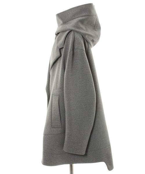 【UN3D.】フードレイヤードミドルコート UN3D.（アンスリード） 【値下げ】UN3D． フードレイヤードミドル