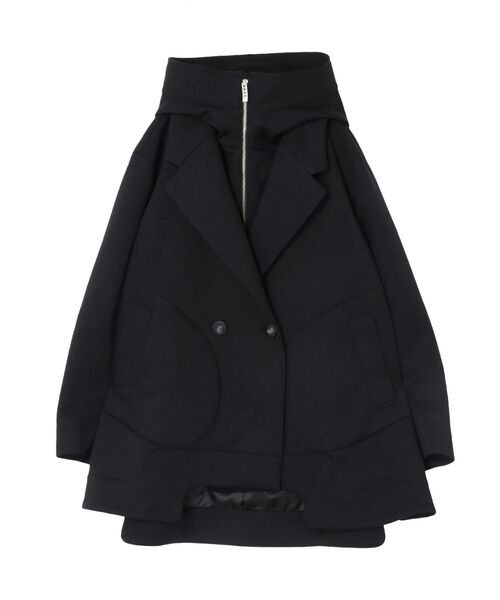 HOOD LAYERED MDL CT / フードレイヤードミドルコート（その他アウター