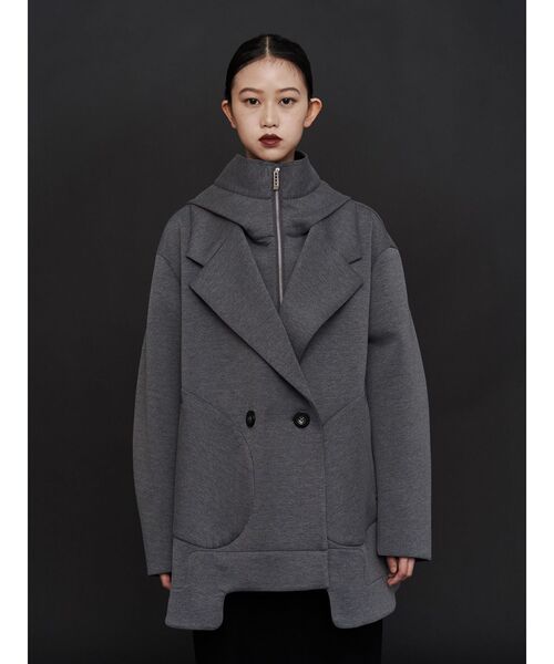 セール】HOOD LAYERED MDL CT / フードレイヤードミドルコート（その他