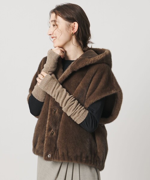 セール】【別注】＜Johnstons of Elgin＞カシミヤ ロング フィンガー