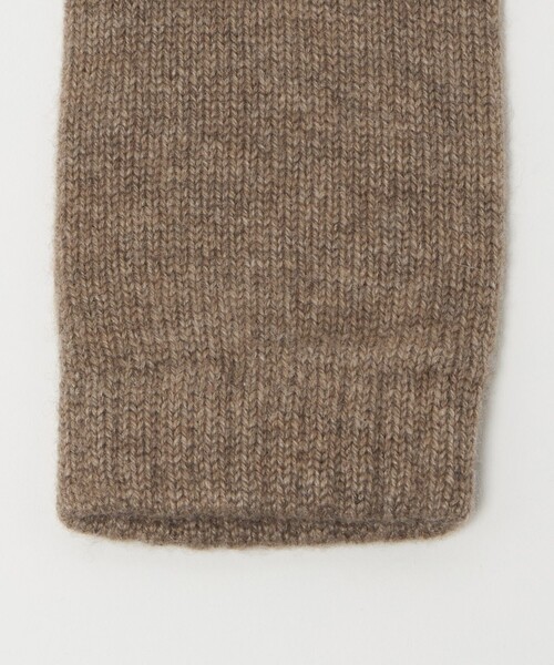 別注】＜Johnstons of Elgin＞カシミヤ ロング フィンガーレスグローブ