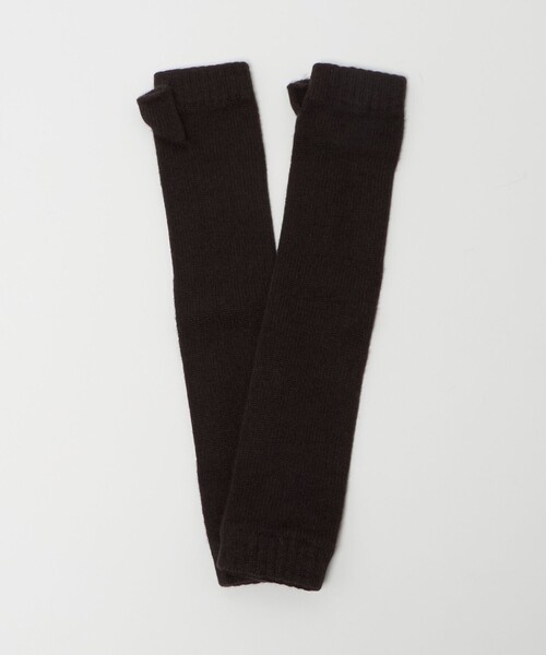 別注】＜Johnstons of Elgin＞カシミヤ ロング フィンガーレスグローブ