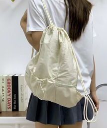 NuNuNa（ヌヌナ）の「【NuNuNa】ドローコード ポケットナップサック（バックパック/リュック）」