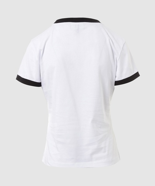 GANNI（ガニー）の「Basic Cotton Jersey Kitty Fitted T-shirt（Tシャツ/カットソー・レディース・ホワイト系その他・XS/S/M）」の2枚目の写真