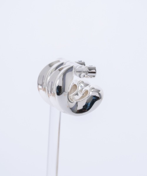JENNYBIRD(ジェニーバード)の「【JENNY BIRD/ジェニーバード】フープピアス Chunky Doune Hoop(ピアス(両耳用)・レディース・ゴールド/シルバー・FREE)」の9枚目の写真