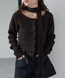 Kastane | ボウタイニットカーディガン(ニット/セーター)