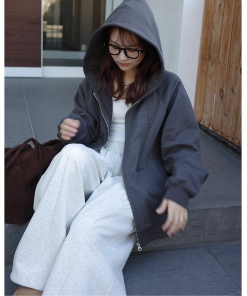 jumelle ジュメロ エンブレムパーカー エンブレムパーカー（パーカー