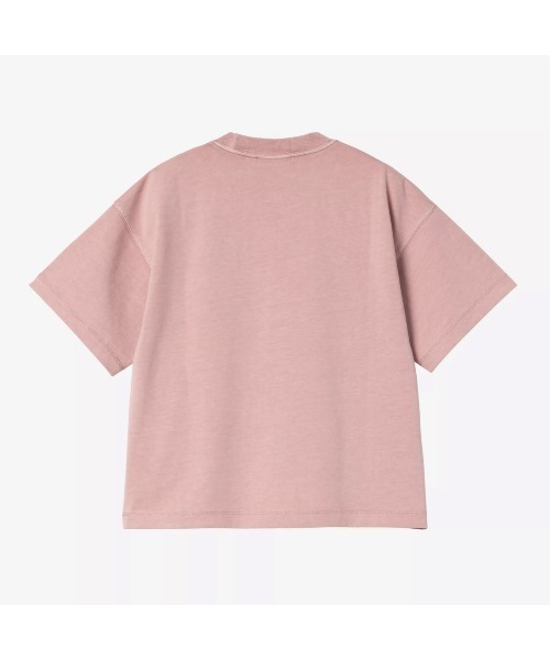 Carhartt WIP(カーハートダブリューアイピー)の「Carhartt WIP W' S/S BENTON T-SHIRT(カーハートワークインプログレス ウィメンズ ショートスリーブ ベントン Tシャツ)(Tシャツ/カットソー・メンズ・ピンク系/グレー系・X-SMALL/SMALL)」の7枚目の写真