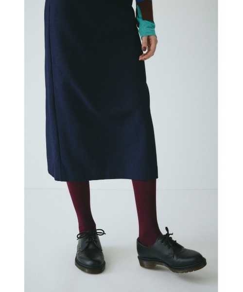 HeRIN.CYE(ヘリンドットサイ)の「V neck long dress Vネックロングドレス(ワンピース・レディース・ブラック/ブルー系その他3・38/36)」の12枚目の写真