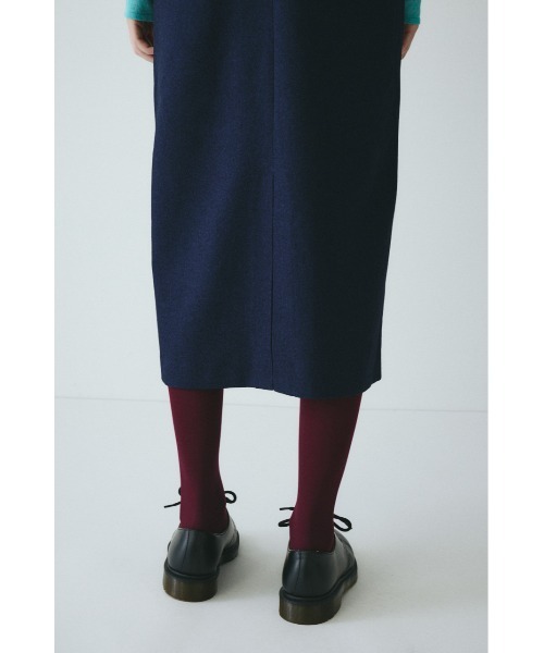 HeRIN.CYE(ヘリンドットサイ)の「V neck long dress Vネックロングドレス(ワンピース・レディース・ブラック/ブルー系その他3・38/36)」の13枚目の写真