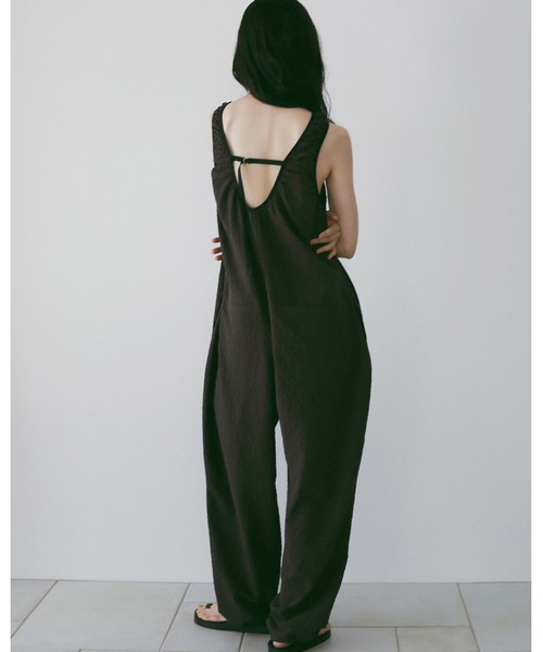 anuke（アンヌーク）の「Uneck Check Combinaison（サロペット