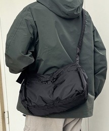 NOWLE（ノウル）の「【NOWLE】軽量ナイロン ドローストリング マルチポケット ショルダーバッグ（ショルダーバッグ）」