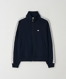 SIDE LACE SWEAT TRACK ZIP UP NAVY
