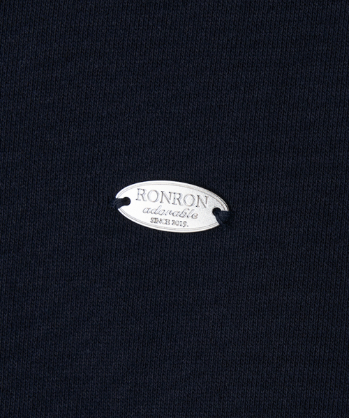 RONRON(ロンロン)の「SIDE LACE SWEAT TRACK ZIP UP NAVY(ナイロンジャケット・レディース・その他・FREE)」の4枚目の写真
