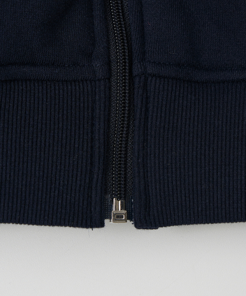RONRON(ロンロン)の「SIDE LACE SWEAT TRACK ZIP UP NAVY(ナイロンジャケット・レディース・その他・FREE)」の6枚目の写真
