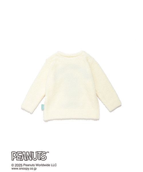 gelato pique（ジェラートピケ）の「【PEANUTS】【BABY】オリジナルアート ジャガードプルオーバー（その他ベビーウェア・キッズ・オフホワイト・80）」の4枚目の写真