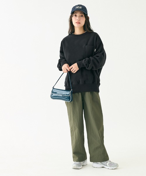 coca(coca)(コカ)の「ヘビーウェイトポケットスウェット(スウェット・レディース・ブラック/ライトグレー・S/M/L)」の10枚目の写真