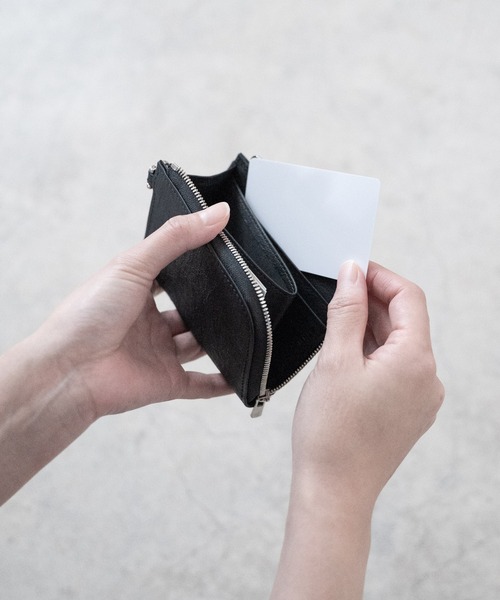 Dyneema Leather COMPACT ZIP WALLET / 超軽量ダイニーマレザー
