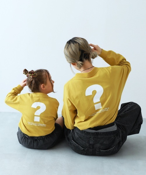 devirock（デビロック）の「綿100％ 大人 デビラボ  プリント 袖リブ 長袖Tシャツ（Tシャツ/カットソー・レディース・ブルー系その他/ピンク系その他/イエロー系その他/ブラック系その他2/グレー系その他/ホワイト系その他2/ブラック系その他/ホワイト系その他/グリーン系その他・M/LL/L）」の14枚目の写真