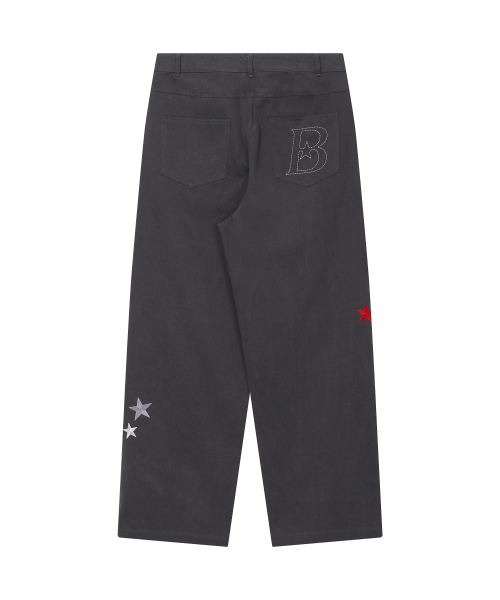BAUF（バウフ）の「スターシンボルパンツ[チャコール]（スウェットパンツ・レディース・その他・MEDIUM/LARGE/SMALL）」の2枚目の写真