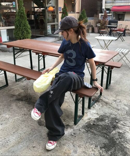 BAUF（バウフ）の「スターシンボルパンツ[チャコール]（スウェットパンツ・レディース・その他・MEDIUM/LARGE/SMALL）」の11枚目の写真
