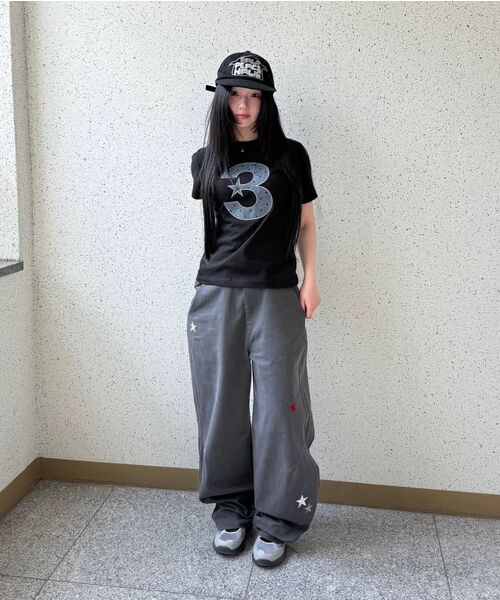 BAUF（バウフ）の「スターシンボルパンツ[チャコール]（スウェットパンツ・レディース・その他・MEDIUM/LARGE/SMALL）」の19枚目の写真