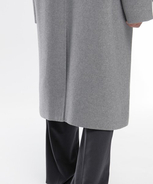MUSINSA STANDARD（ムシンサスタンダード）の「カシミヤブレンドオーバーサイズバルマカンコート[ヘザーグレー]（チェスターコート・メンズ・その他・MEDIUM/LARGE/X-LARGE/XX-LARGE）」の19枚目の写真