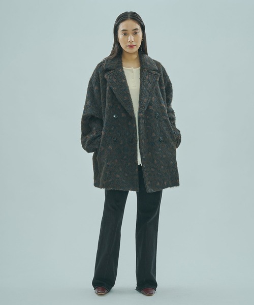 土日限定値下げ！□ローズバッド　シャギーウールコート SHAGGY COAT（その他アウター）｜ROSE BUD（ローズバッド）の