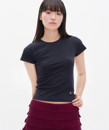 YOUHEE（ユヒ）の「BASIC T-SHIRTS BLACK（Tシャツ/カットソー）」