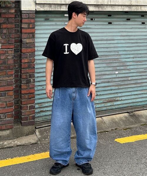 SCALLYWAG（スカリーワグ）の「アイラブクロップTシャツ[ブラック]（Tシャツ/カットソー・レディース・その他・SMALL/MEDIUM）」の18枚目の写真