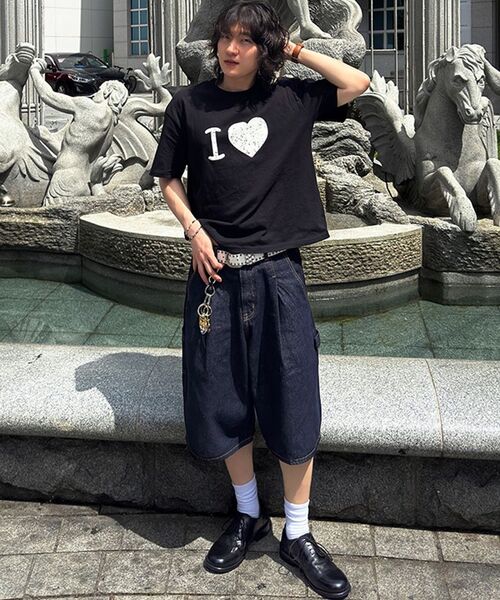 SCALLYWAG（スカリーワグ）の「アイラブクロップTシャツ[ブラック]（Tシャツ/カットソー・レディース・その他・SMALL/MEDIUM）」の19枚目の写真