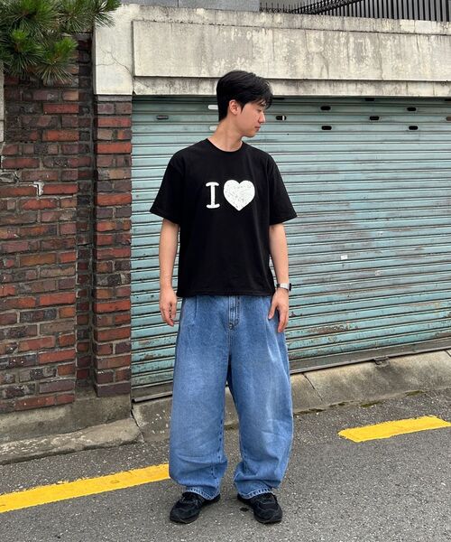 SCALLYWAG（スカリーワグ）の「アイラブクロップTシャツ[ブラック]（Tシャツ/カットソー・レディース・その他・SMALL/MEDIUM）」の21枚目の写真