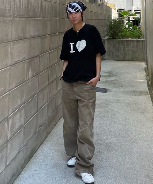 SCALLYWAG（スカリーワグ）の「アイラブクロップTシャツ[ブラック]（Tシャツ/カットソー・レディース・その他・SMALL/MEDIUM）」の22枚目の写真