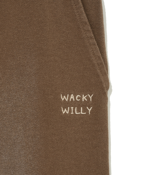 Wacky WiLLy（ワッキーウィリー）の「ウィメンズジャージデニムウォッシングカーゴパンツブラウン（スウェットパンツ・レディース・その他・SMALL/MEDIUM）」の5枚目の写真