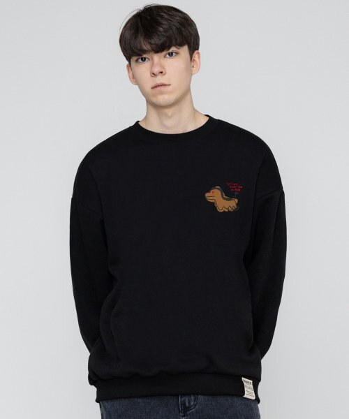 GRAVER（グレーバー）の「[ユニセックス]FAST HORSE スウェット_ブラック（スウェット・レディース・ブラック・SMALL/LARGE/MEDIUM）」の3枚目の写真