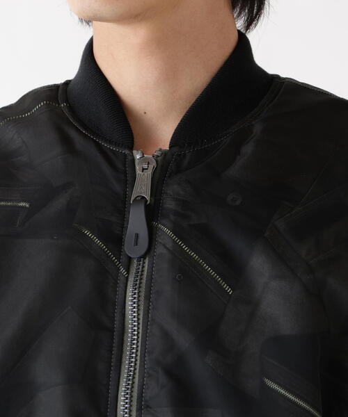 Alpha Industries（アルファインダストリーズ）の「Alpha Industries/アルファ インダストリーズ/MA-1 ZIPPERED PRINT FLIGHT JACKET/エムエーワン ジッパード プリント フライト ジャケット（MA-1・メンズ・その他・XL/L）」の8枚目の写真