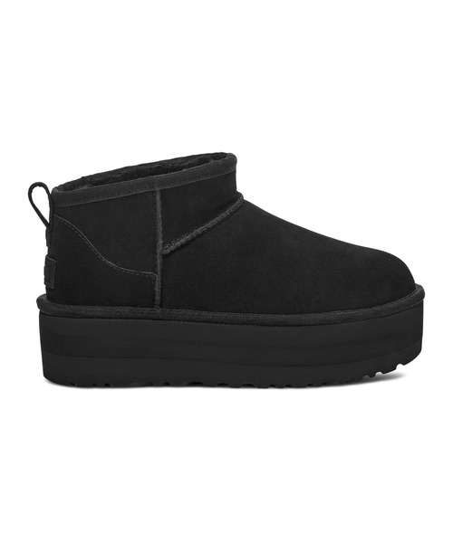 ADAM ET ROPE'（アダムエロペ）の「【UGG(アグ)】W CLASSIC ULTRA MINI PLATFORM（ブーツ・レディース・キャメル/チャコールグレー/ブラック・23/24/25）」の3枚目の写真