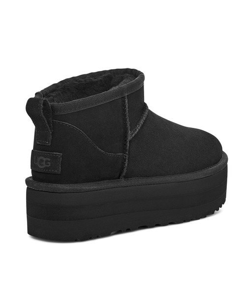 ADAM ET ROPE'（アダムエロペ）の「【UGG(アグ)】W CLASSIC ULTRA MINI PLATFORM（ブーツ・レディース・キャメル/チャコールグレー/ブラック・23/24/25）」の12枚目の写真