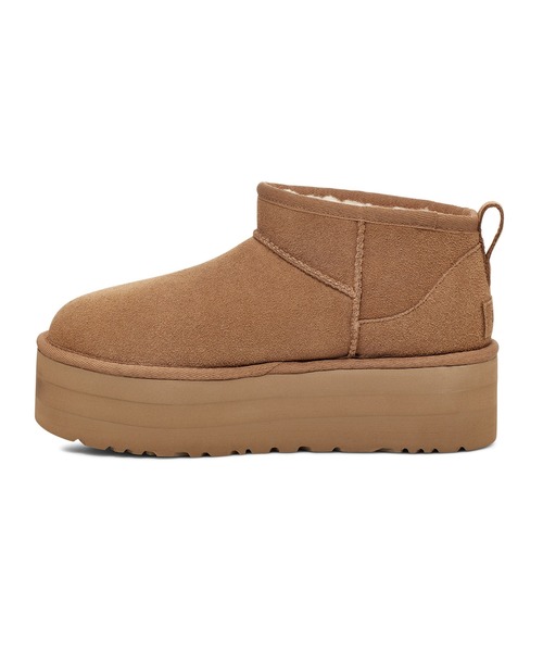 ADAM ET ROPE'（アダムエロペ）の「【UGG(アグ)】W CLASSIC ULTRA MINI PLATFORM（ブーツ・レディース・キャメル/チャコールグレー/ブラック・23/24/25）」の15枚目の写真