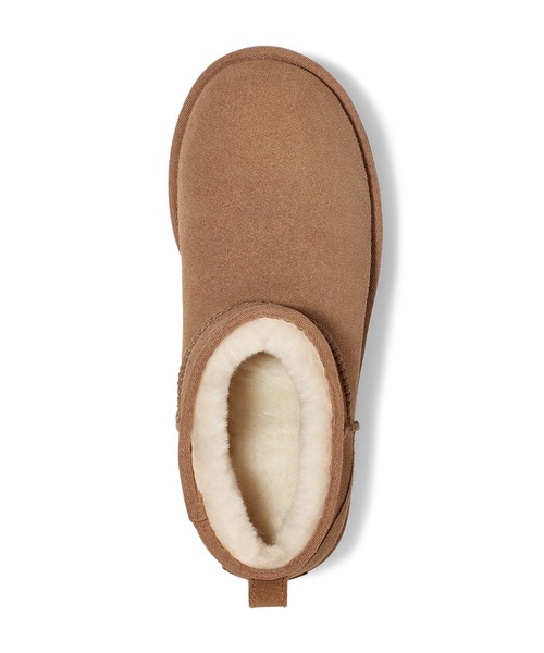 ADAM ET ROPE'（アダムエロペ）の「【UGG(アグ)】W CLASSIC ULTRA MINI PLATFORM（ブーツ・レディース・キャメル/チャコールグレー/ブラック・23/24/25）」の18枚目の写真