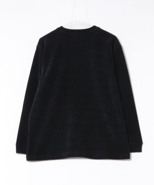 TAKA-Q（タカキュー）の「【ストレッチ モール】タカキュー ジャガード クルーネック 長袖 Tシャツ（Tシャツ/カットソー・メンズ・ボルドー/ネイビー/ホワイト/グレー系その他2・MEDIUM/X-LARGE/LARGE）」の6枚目の写真
