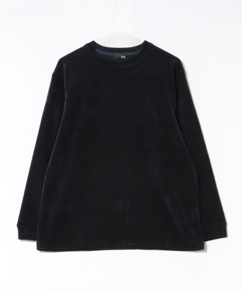 TAKA-Q（タカキュー）の「【ストレッチ モール】タカキュー ジャガード クルーネック 長袖 Tシャツ（Tシャツ/カットソー・メンズ・ボルドー/ネイビー/ホワイト/グレー系その他2・MEDIUM/X-LARGE/LARGE）」の20枚目の写真