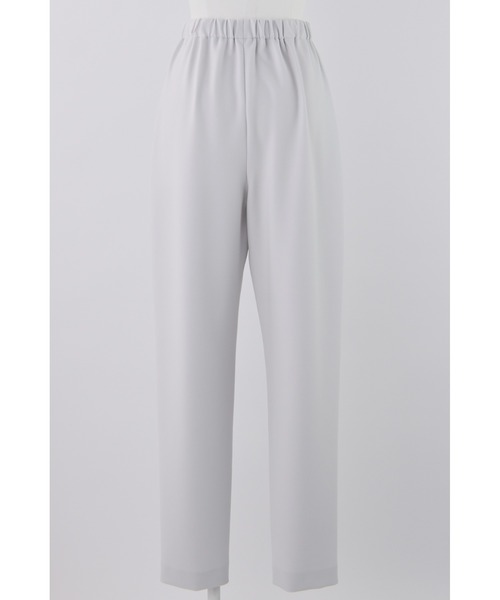 ENFOLD（エンフォルド）の「ダブルクロス キャロットパンツ（スラックス・レディース・ブラック/ダークネイビー/ホワイト系その他2・36/38）」の5枚目の写真