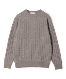 TOMORROWLAND（トゥモローランド）の「TOMORROWLAND tricot スーパーファインラムウール ケーブルニット（ニット/セーター）」
