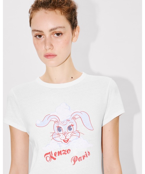 KENZO(ケンゾー)の「'KENZO Winter Holidays' Tシャツ イン コットン(Tシャツ/カットソー・レディース・ホワイト系その他・MEDIUM/SMALL/X-SMALL)」の1枚目の写真