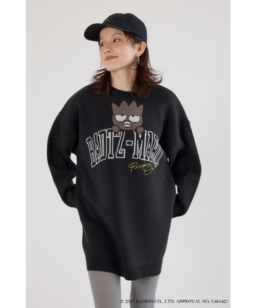 RODEO CROWNS WIDE BOWL(ロデオクラウンズワイドボウル)の「(サンリオキャラクターズ) BLC ニットワンピース(ワンピース・レディース・ブルー系その他/パープル系その他/イエロー系その他/レッド系その他・FREE)」の3枚目の写真