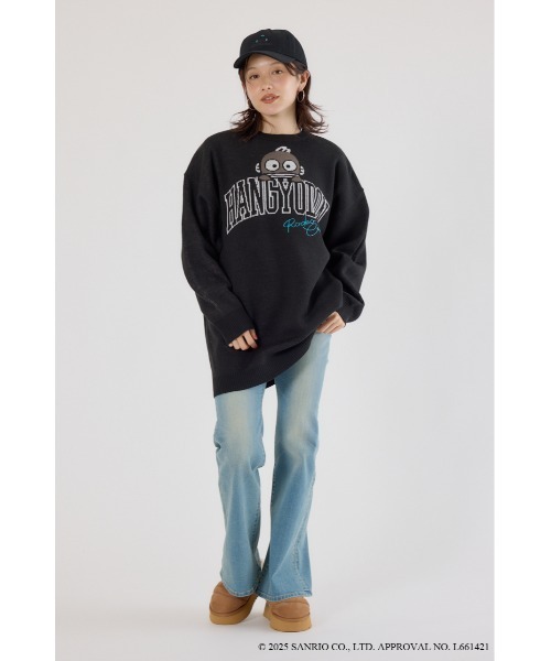 RODEO CROWNS WIDE BOWL(ロデオクラウンズワイドボウル)の「(サンリオキャラクターズ) BLC ニットワンピース(ワンピース・レディース・ブルー系その他/パープル系その他/イエロー系その他/レッド系その他・FREE)」の20枚目の写真